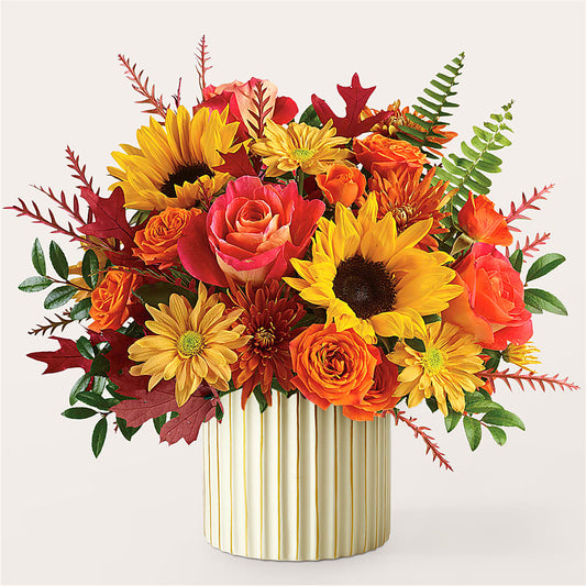 Fall Campfire Bouquet – PETERSEN & TIETZ FLORISTS & GREENHOUSES, Waterloo IA