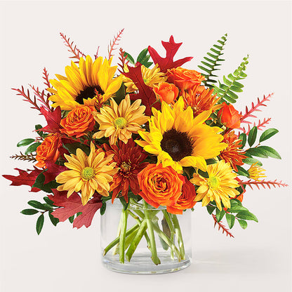 Fall Campfire Bouquet – PETERSEN & TIETZ FLORISTS & GREENHOUSES, Waterloo IA
