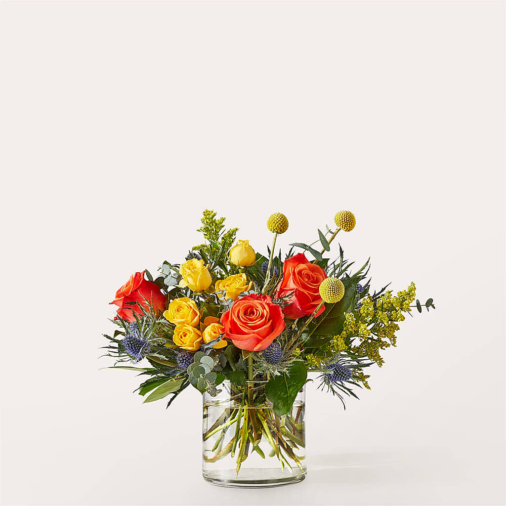 Disco Bouquet – PETERSEN & TIETZ FLORISTS & GREENHOUSES, Waterloo IA