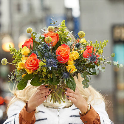 Disco Bouquet – PETERSEN & TIETZ FLORISTS & GREENHOUSES, Waterloo IA